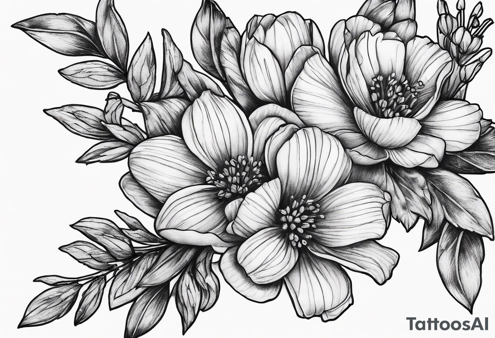 Lavender tattoo idea