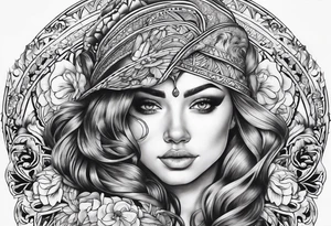 Mcbride family back piece tattoo idea