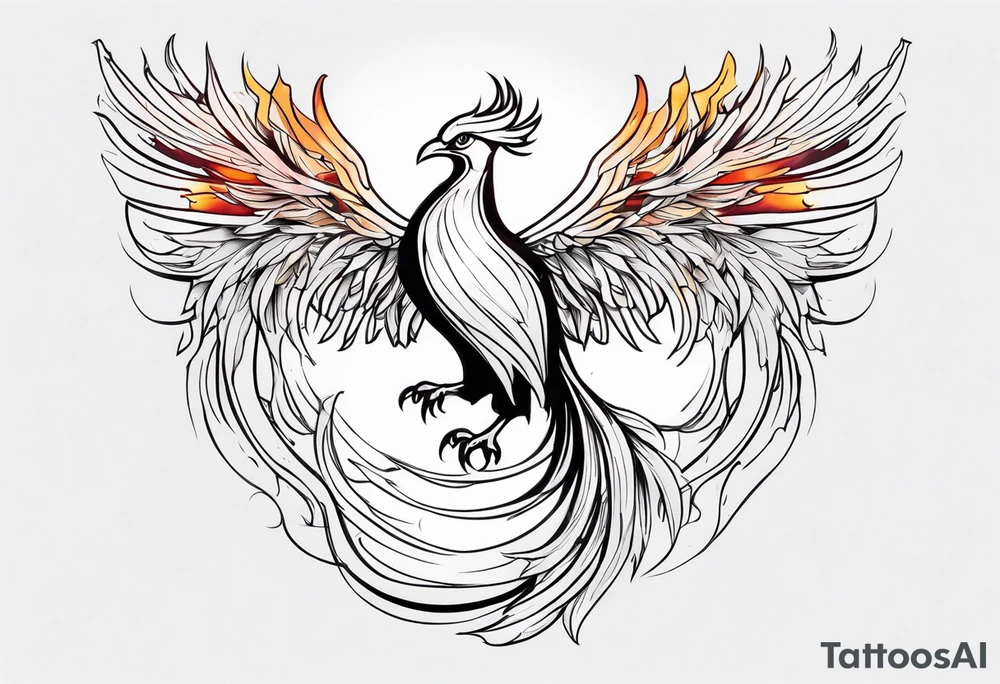 phoenix tattoo idea