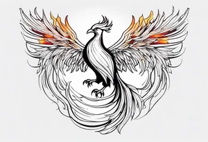 phoenix tattoo idea