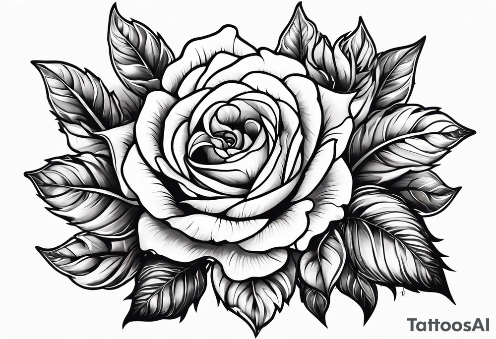 flower rose , sunflower, animal tattoo idea