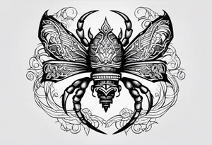 scorpio tattoo idea
