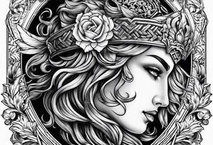 7 steps leading to Zeus tattoo idea