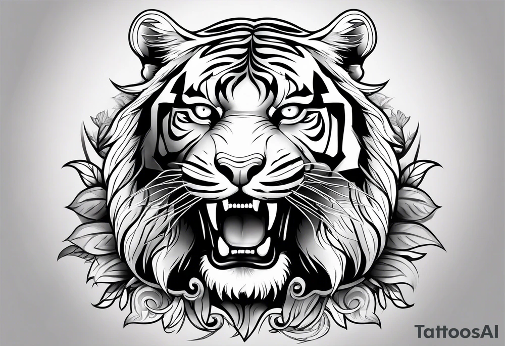 tigerstrips tattoo idea
