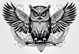 Libra, 1995, owls, growth tattoo idea