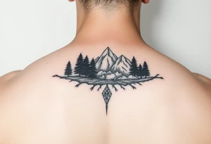 small canadian nature themed tattoo idea