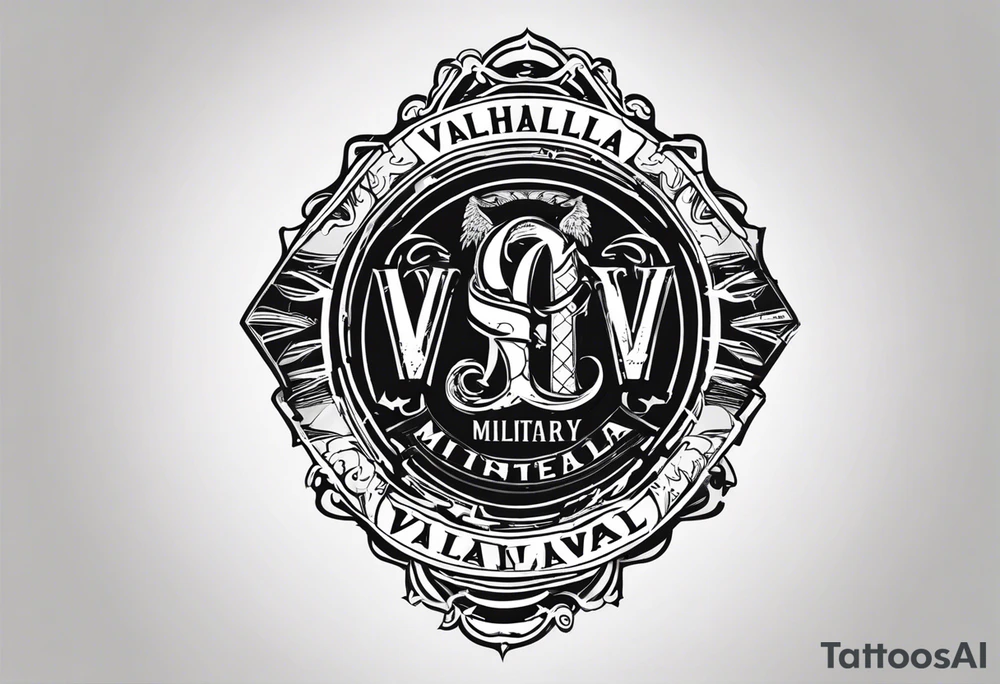 Valhalla military tattoo idea