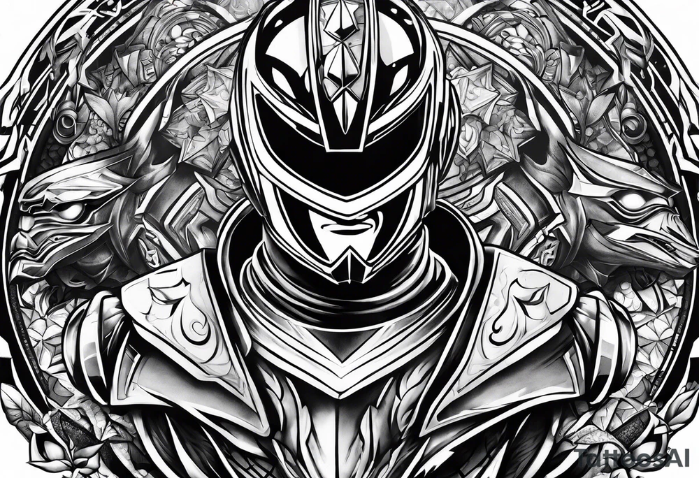 Power rangers tattoo idea
