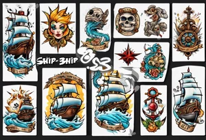 SHIP8 INC. tattoo idea