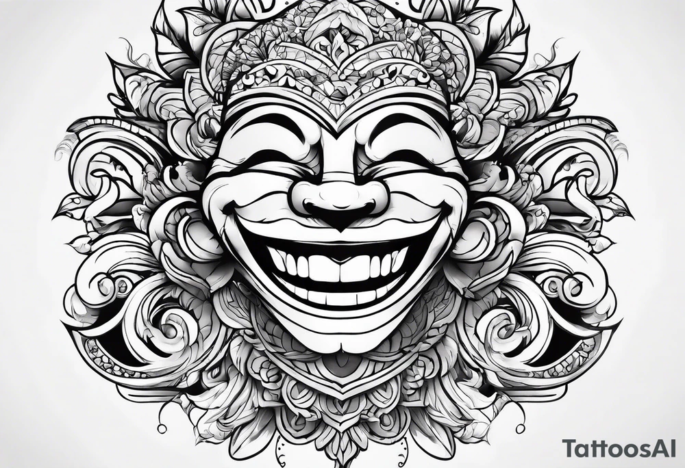 Smile tattoo idea