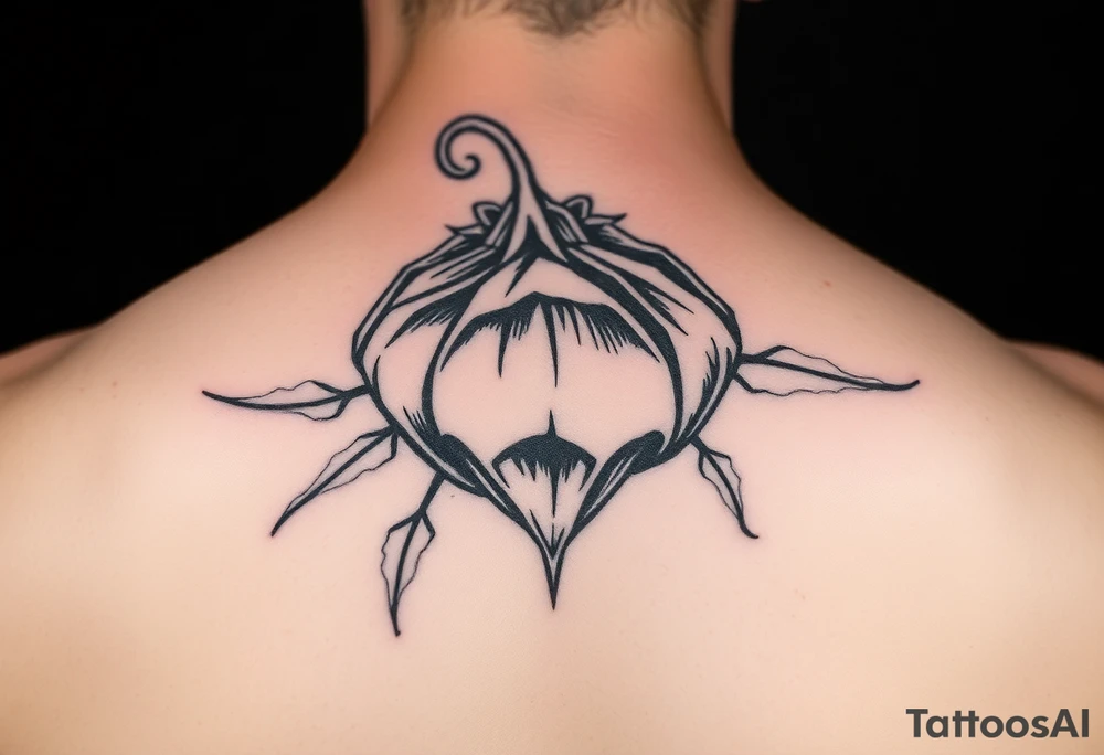 abstract nightshade tattoo idea