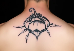abstract nightshade tattoo idea