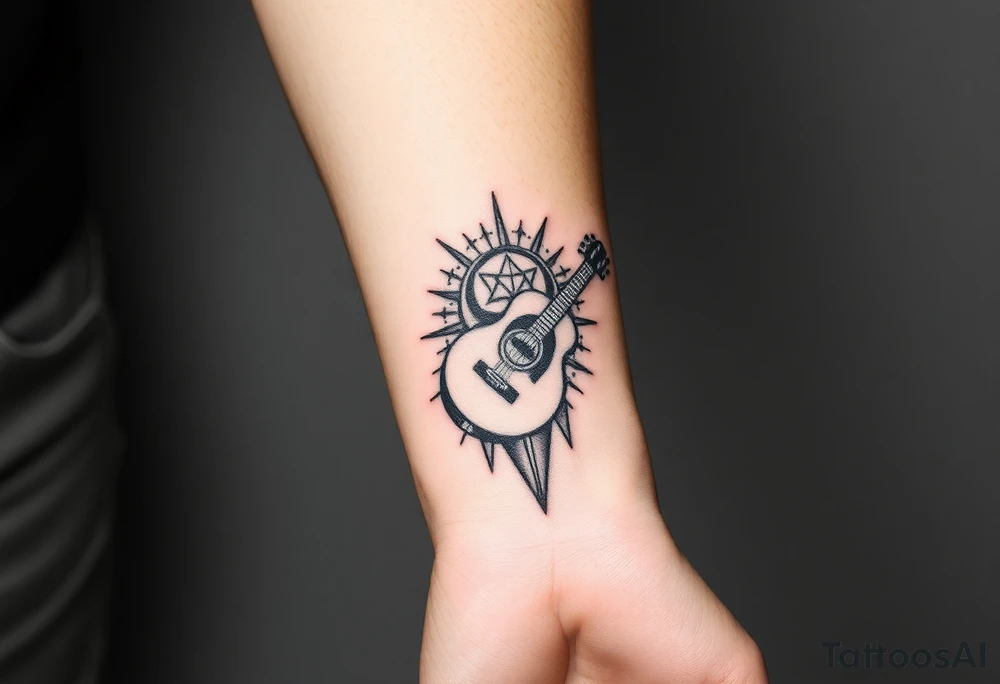 music tattoo idea