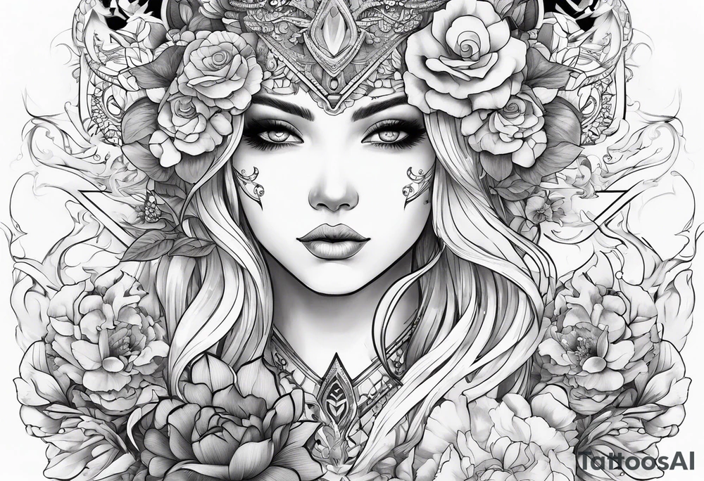anime tattoo idea