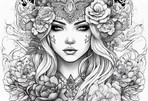 anime tattoo idea