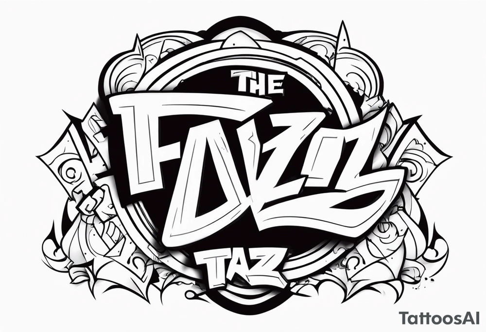 The looney tunes character taz tattoo idea
