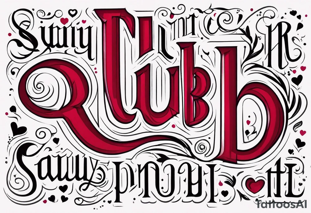 Ruby 🐾 tattoo idea