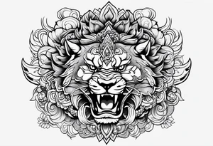 shishi tattoo idea