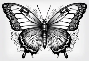 borboleta tattoo idea