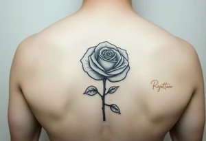 Rose tattoo idea