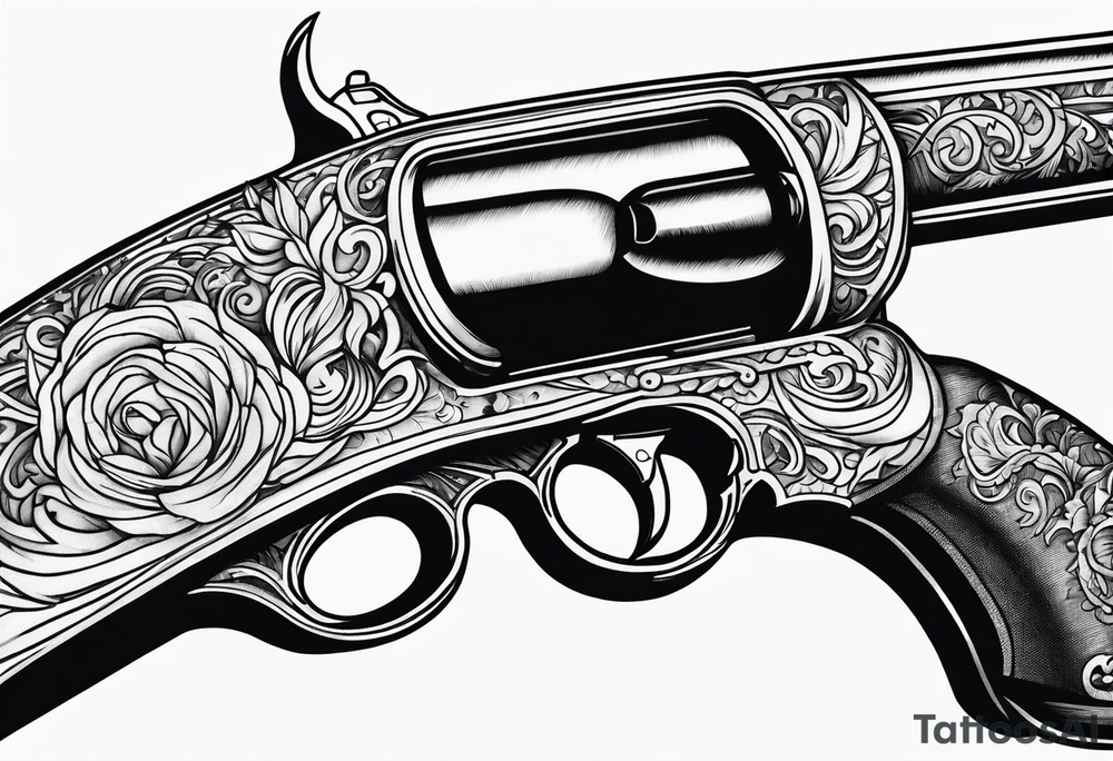 shotgun tattoo idea