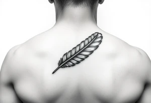 Feather tattoo idea