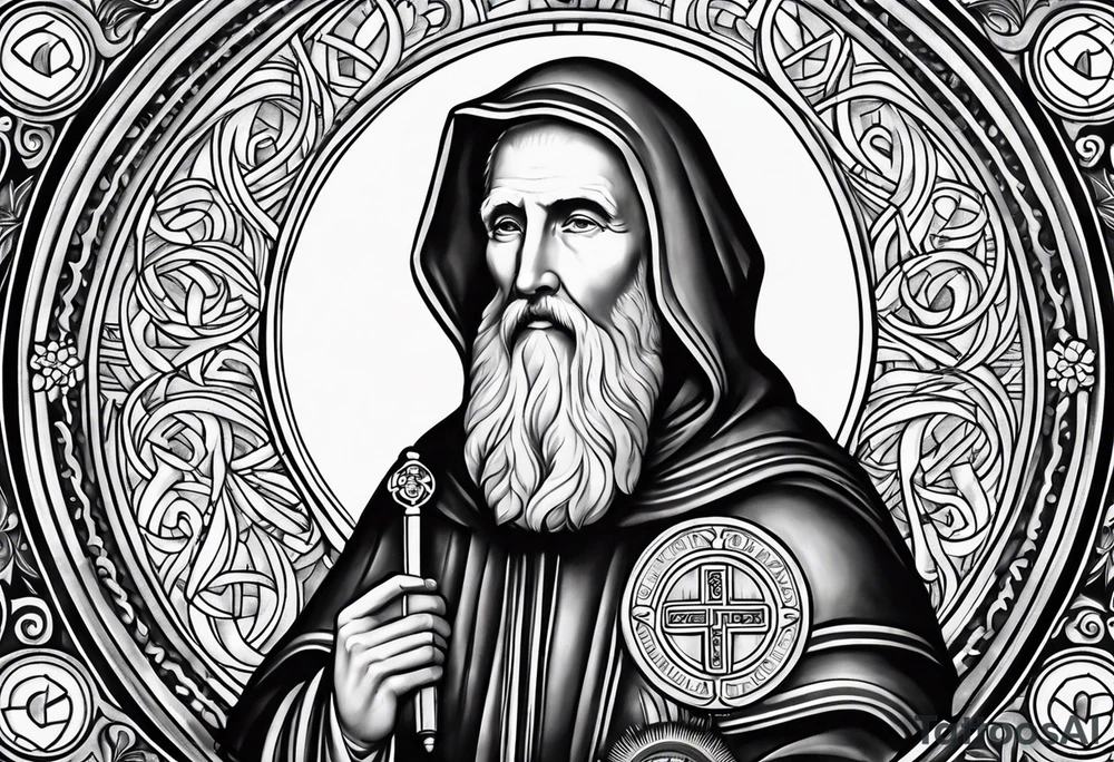 St. Benedict Medal tattoo idea