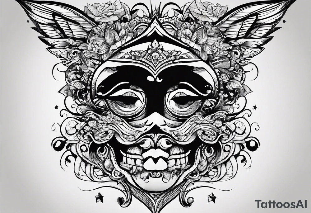 Text “Sound of 1200€” tattoo idea