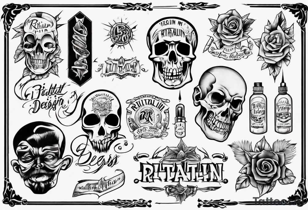 Ritalin tattoo idea