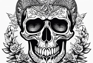 Rock a billy tattoo idea