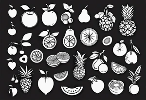 Fruits tattoo idea