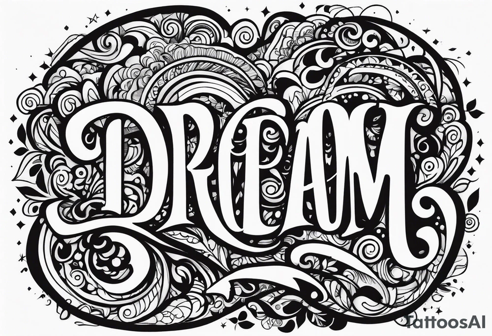 Dream tattoo idea