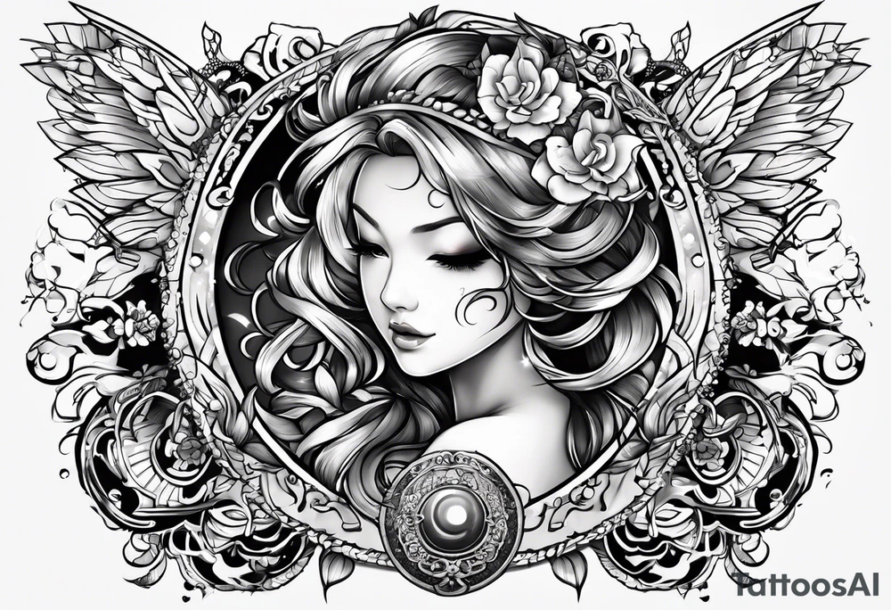 number "13" tattoo idea