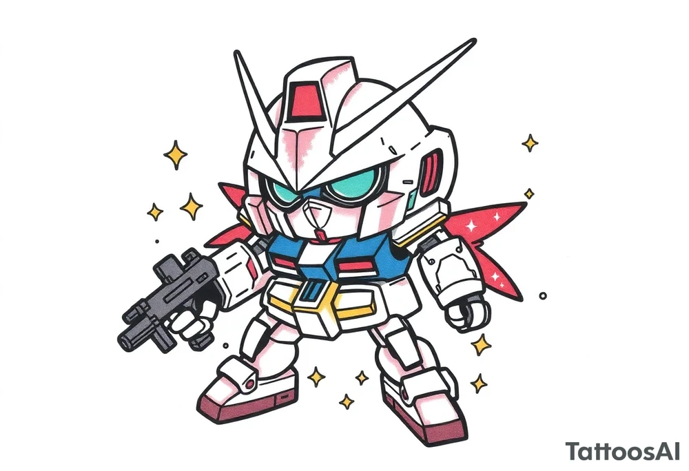Gundam tattoo idea