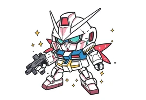 Gundam tattoo idea