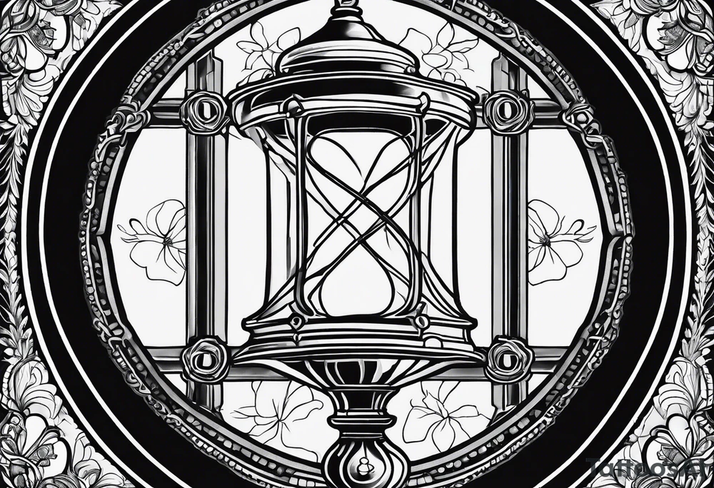 Lamp of florence nightingale tattoo idea