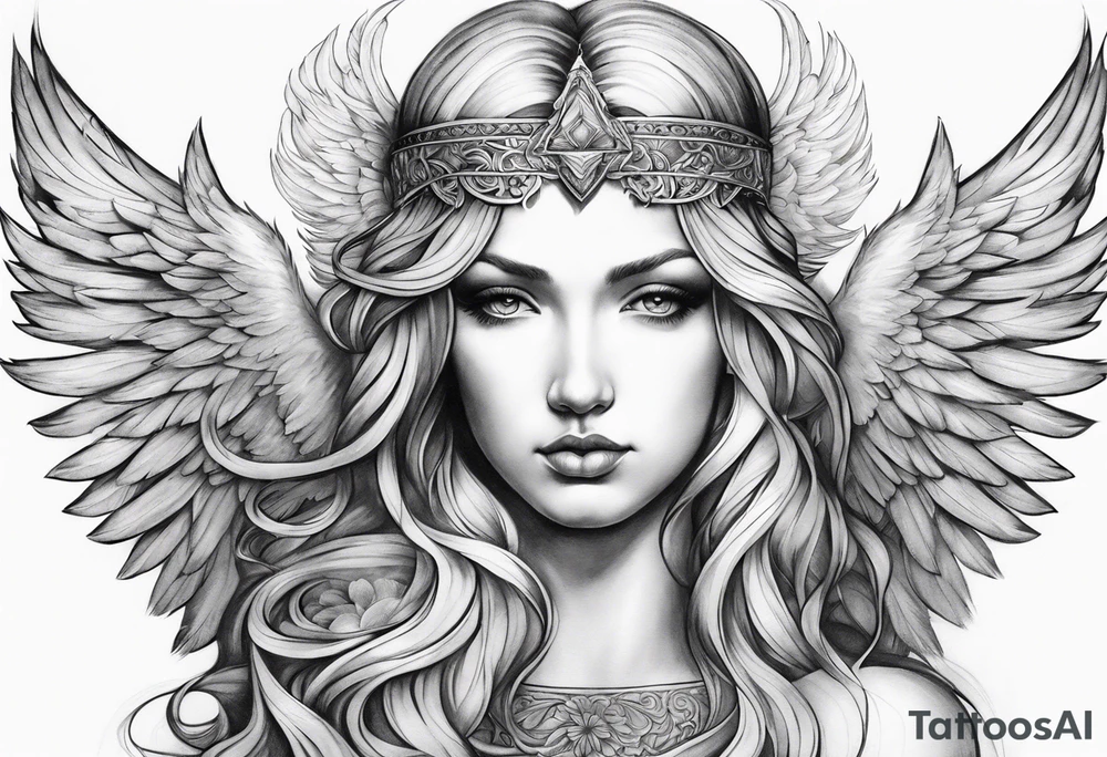 Seraphim angel tattoo idea
