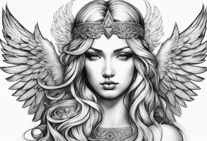 Seraphim angel tattoo idea