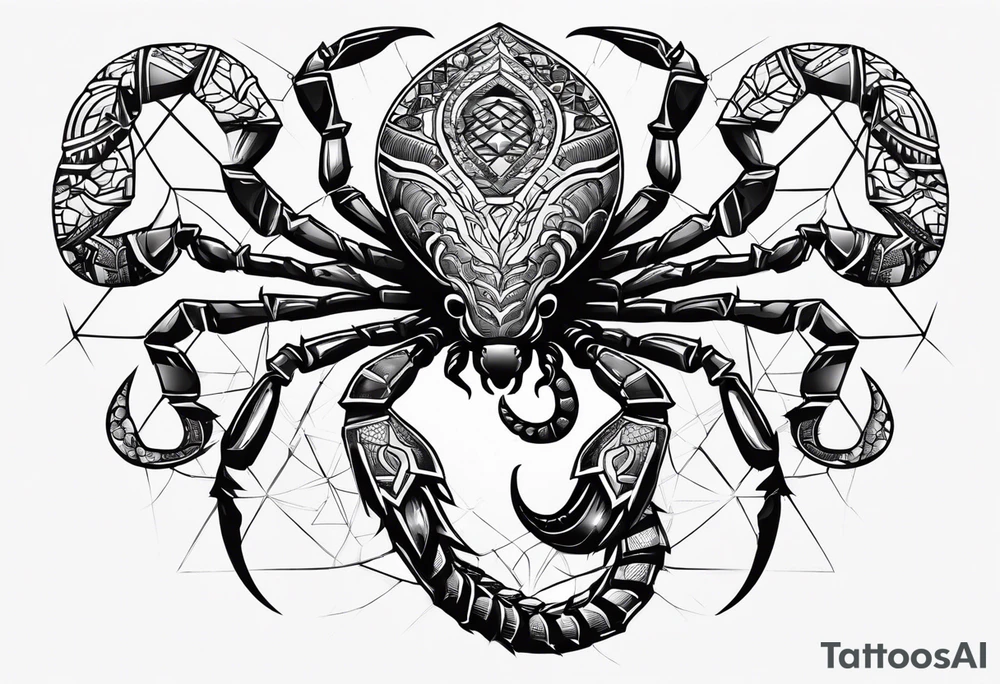 scorpion anima tattoo idea