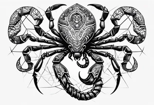 scorpion anima tattoo idea