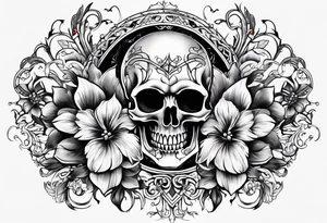 skeletal arm tattoo idea