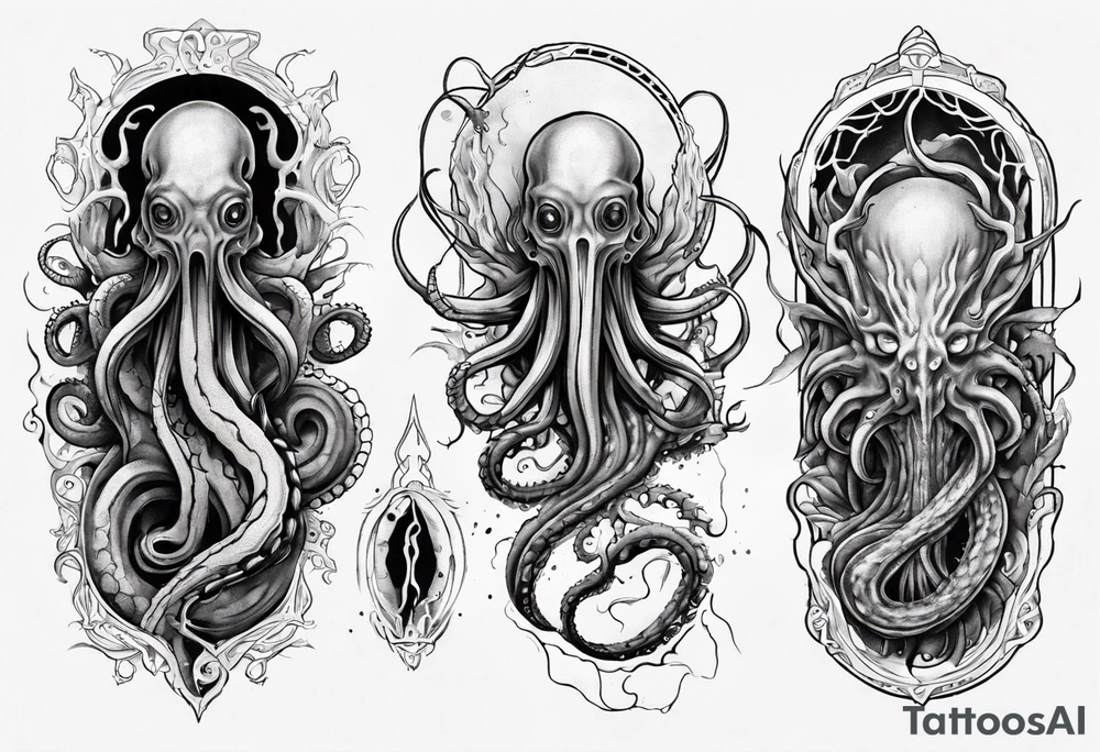 lovecraft myth tattoo for forearm tentacle +++ tattoo idea lovecraft myth tattoo for forearm tentacle +++ tattoo idea