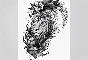 Rupestre peteoglyphe tattoo idea