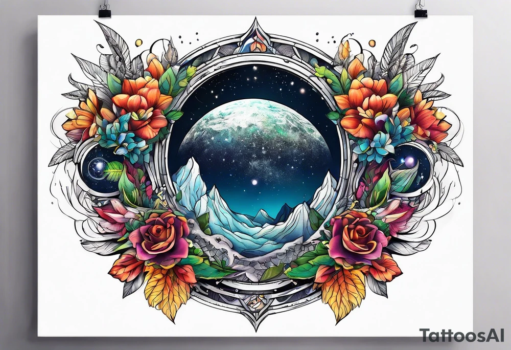 The Cosmological natural selection tattoo idea