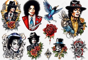 Michael Jackson tattoo idea