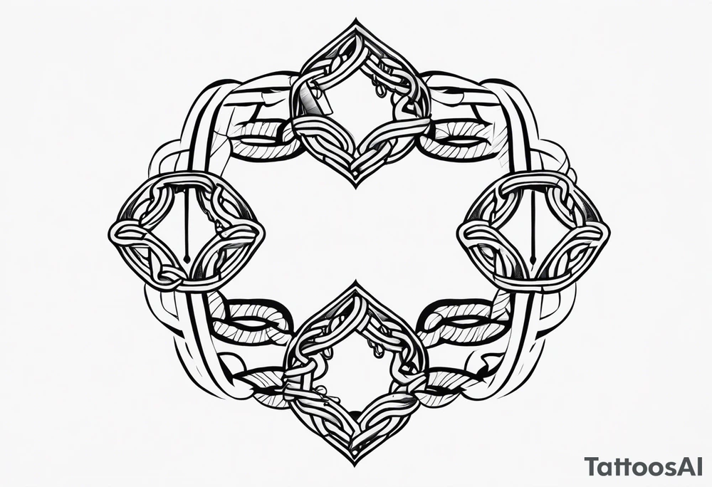 chains tattoo idea