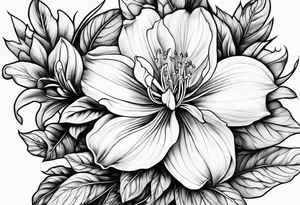 Azaleas tattoo idea