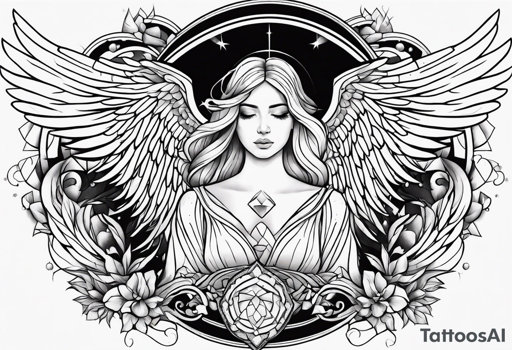 Angels tattoo idea