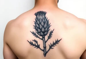 Scottish thistle tattoo idea