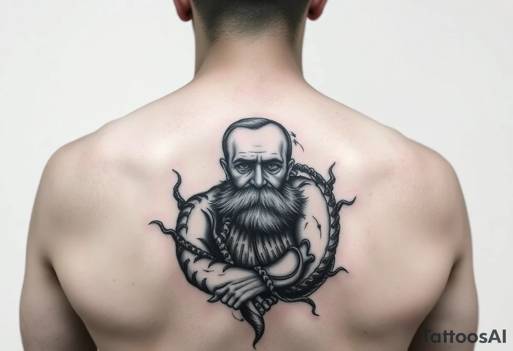father time tattoo idea